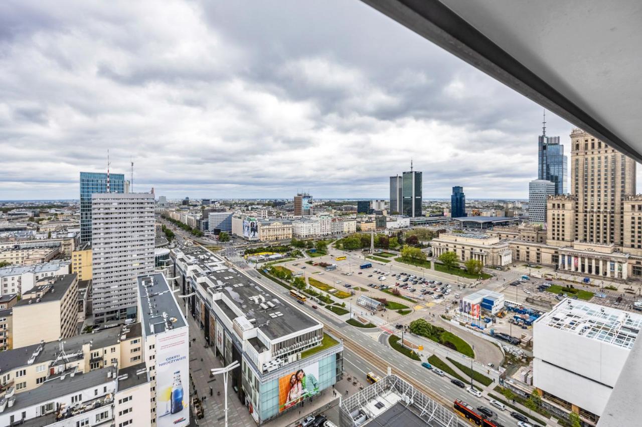 23Rd Floor 3Br Apt With Views Of Варшава Екстериор снимка
