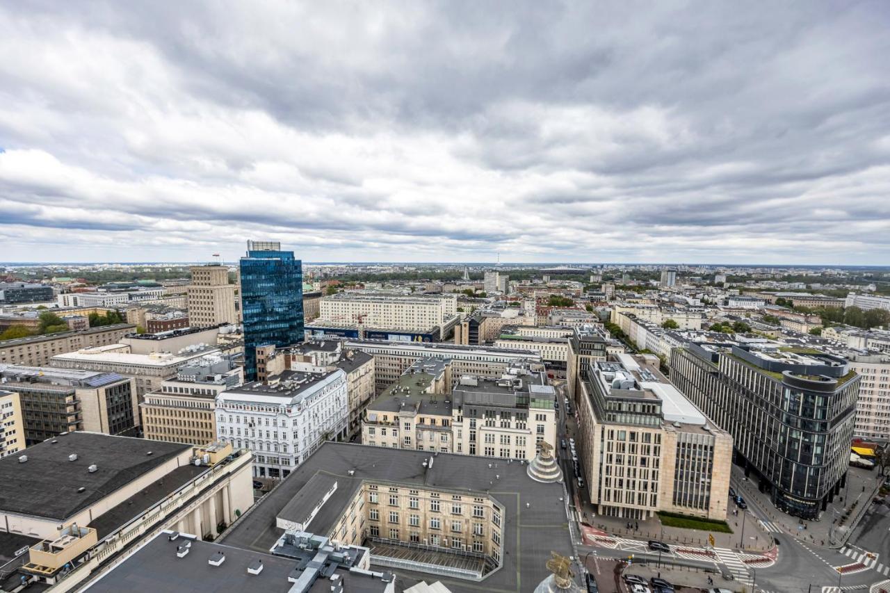 23Rd Floor 3Br Apt With Views Of Варшава Екстериор снимка